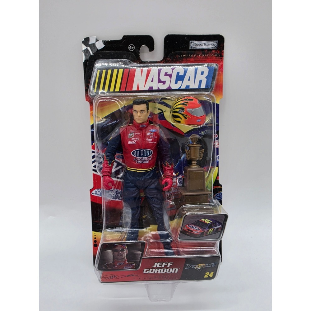 Jakks Pacific NASCAR Jeff Gordon Road Champs Action Figure 24171 DuPont 2003 NEW - Picture 2 of 12